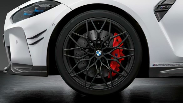 20/21-дюймові ковані диски M Performance Cross-Spoke 1000 M у матовому кольорі Jet Black Matt.