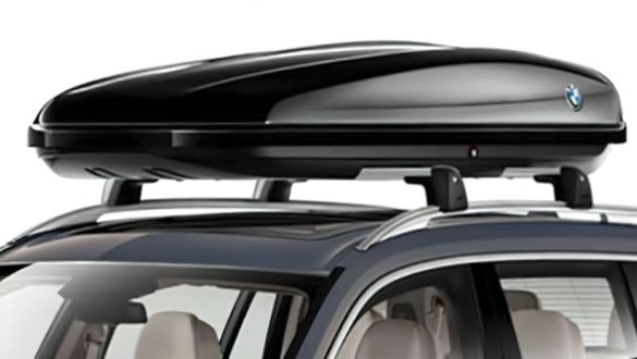 Багажний бокс BMW 520, Чорний/Titanium Silver.