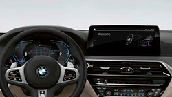 BMW Live Cockpit Professional.